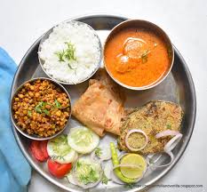 Tisrya masala, stuffed pomfret, prawn rice, surmai masala, fry prawns, crab thali. Fish Thali Surmai Fish Thali Pepper Chilli And Vanilla
