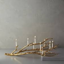 Manzanita Candelabra Gold