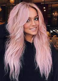 See Here The Hottest Ideas Of Pink Hair Colors For Long Hair To Sport In 2018 If You Re Looking For Best Hair Styles Long Haircuts With Bangs Hair Color Pink