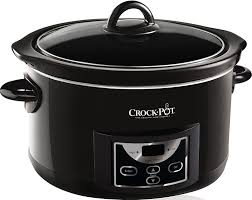 Nov 11, 2012 · a pork loin roast would also work, although it's a bit leaner and therefore drier. Crock Pot 4 7l Gloss Black Digital Countdown Slow Cooker Amazon Co Uk Home Kitchen
