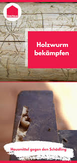 Holzwurm Bekampfen Diese Hausmittel Helfen Das Haus In 2020 Holzwurm Holzwurmer Bekampfen Hausmittel