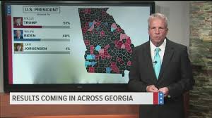 Election Night 2020 Central Georgia Election Results Coming In 8 P M Youtube