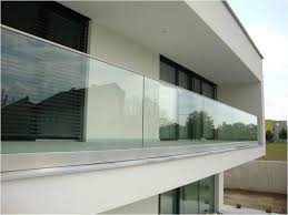 Clear glass panel rail kit with 1,171 reviews and the peak aluminum railing 6 in. Aluminum Base Shoe Glass Railing Minimalistisch Balkon Sonstige Von Demax Staircase Railing