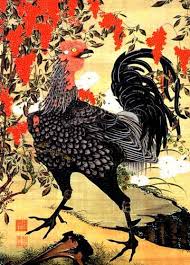 もう一人の奇想の画家 伊藤若冲 中国歴史小説と幻想的な恋の話 絵 鶏 絵 アートのアイデア