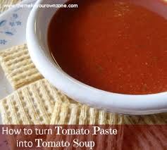 Salsa, tomato soup and milk blend together beautifully to make a delightful soup. How To Make Tomato Soup From Tomato Paste The Make Your Own Zone