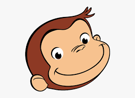 Rey and airs daily on pbs kids. Curious George Face Png Transparent Png Kindpng