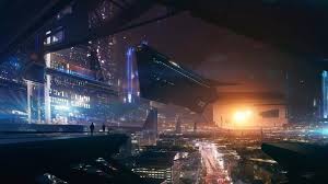 Cool city wallpapers 4k : Sci Fi City Wallpaper 4k
