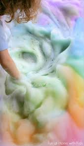 Soap diy sticks for kids. Rainbow Soap Foam Bubbles Sensory Play