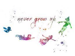 Moreover, these quotes are often displayed on the walls of your bedroom or on your tote bags or perhaps inked on your body somewhere. Peter Pan Quote Never Grow Up Art Print By Subjectart On Etsy Watercolor Disney Peter Pan Disney Disney Tattoos