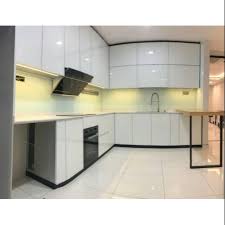 Warna ini merefleksikan cahaya dan membuat ruangan terlihat terang, sehingga memberi efek lapang. Kitchen Set Aluminium Profile Warna Putih Hitam Silver Shopee Indonesia