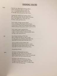 I had some brand new shoes they were all red but they gave me the blues and they're running away, they left me a letter. Here Are The Choir Lyrics For Act Ii Theatre Company Facebook