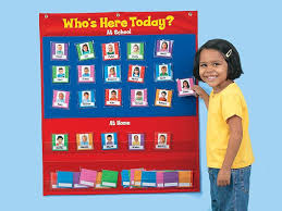 Whos Here Today Attendance Chart Classroom Attendance