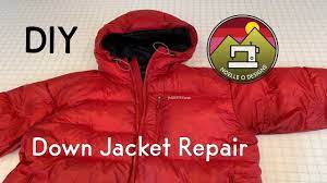 How To Repair A Hole In A Down Jacket Puffy Coat Fix Clothingfix Downjacket Repairclothes Makedomend Mendingmatters Jackets Down Jacket Repair Clothes