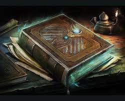 Art Magical Book Fantasy Props Grimoire