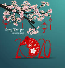 Happy New Year 2020 Merry Christmas Happy Chinese New Year 2020 Year Of The Rat In 2020 Chinese New Year 2020 Chinese New Year Greeting Chinese New Year Decorations