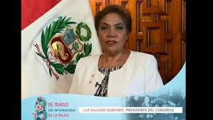 Presidenta Luz Salgado: Saludo Día Internacional de la Mujer