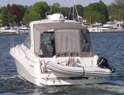 Pin On Swim Platform Dinghy Davits