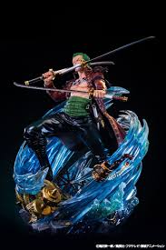 Roronoa zoro, also known as pirate hunter zoro, is the combatant of the straw hat pirates, and one of their two swordsmen. One Piece Log Collection Statue Roronoa Zoro 50 Cm By Unique Art Studio Bunker158 Com