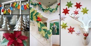 Handmade paper christmas decorations ideas. 16 Effortless Paper Christmas Decorations The Paper Blog
