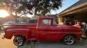 Image result for Red 1963 Truck