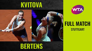 Po špatném došlápnutí na french open v něm ale má ze tří čtvrtin natržený vaz. Petra Kvitova Vs Kiki Bertens Full Match 2019 Stuttgart Semifinal Youtube