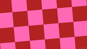 Cover your walls or browse our selection of pink checkered wallpaper and find the perfect design for you—created by. Wallpaper Red Pink Checkered Squares Ff69b4 B22222 Diagonal 5 330px