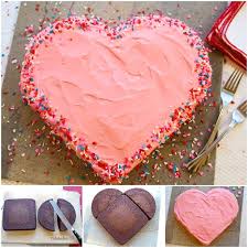 These Romantic Valentine S Day Desserts Ideas To Try This Year Heart Shaped Cakes Heart Shaped Cake Recipe Valentines Day Cakes