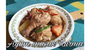 'ayam masak merah' literally means chicken cooked in red sauce. Ayam Masak Kurma Simple Tapi Sedap Youtube