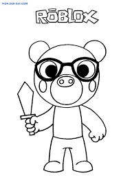Piggy jailbreak roblox coloring pages. Piggy Roblox Coloring Pages Wonder Day Coloring Pages For Children And Adults