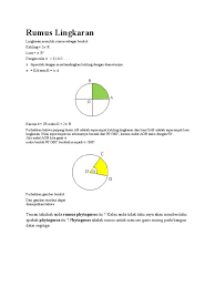 Maybe you would like to learn more about one of these? Rumus Lingkaran