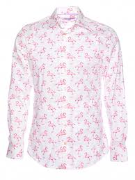 Start your own logo design contest and get amazing custom logos submitted by our logo designers from all over the world. Men S Slim Fit Shirt With Pink Flamingo Print