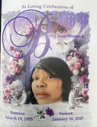 Obituary information for Betty Jean Womack