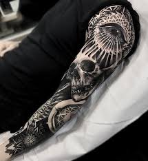 100 Awesome Examples Of Full Sleeve Tattoo Ideas Cuded Skull Sleeve Tattoos Sleeve Tattoos Best Sleeve Tattoos