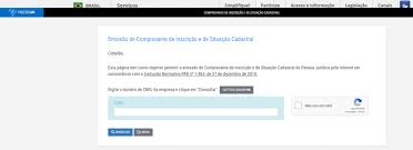 Consultar comprovante de inscrição e de situação cadastral no cnpj. Como Consultar Um Cnpj Na Receita Federal Nfe Nfse E Nfce Rest Api Para Emissao De Notas Fiscais
