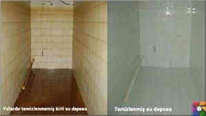 Gıda tüzüğüne uygun, insan sağlığına zararı olmayan, hijyenik temizlik ve dezenfekte sağlayan, resmi belgeli ürünler. Su Deposu Temizligi Neden Yapilmali Su Deposu Nasil Temizlenir