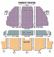 Forrest Theatre Seating Chart Theatre In Philly