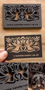 Depending on the paper material, thickness and the detail of the laser cut, we recommend paper stock up to 350gsm and less. Beautiful Laser Cut Business Card The Design Inspiration Business Cards The Design Inspiration