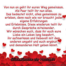 Glückwünsche Zur Hochzeit Für Hochzeitskarten