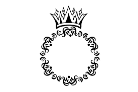 Download Monogram Frame Crown Svg Cut File By Creative Fabrica Crafts Creative Fabrica SVG Cut Files