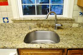Weiman products are also safe for granite and natural stone countertops. Kitchen Reno Removing Our Sink Our Old Granite Counters Young House Love