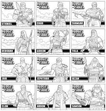 The Judges Of Israel Coloring Pages By Artistxero Bible Coloring Pages Bible Crafts Judges Of Israel