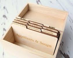 Recipe Card Dividers Recipe Box Dividers Recipe Box Dividers Recipe Card Boxes Custom Recipe Box