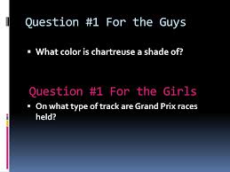 2) ask the for her questions to the female partner making a note of the answers. Ppt Battle Of The Sexes Trivia Game Powerpoint Presentation Free Download Id 235584