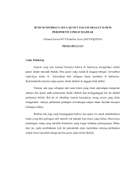 Manakala maksud secara istilah, qunut adalah doa yang dibaca seorang muslim dalam solat pada tempat yang dikhususkan semasa berdiri. Pdf Hukum Membaca Do A Qunut Dalam Shalat Subuh Perspektif 4 Imam Mazhab Suliwa Suliwa Academia Edu