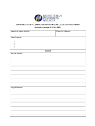 Use the download button below or simple online reader. A3 Laporan Status Pelaksanaan Program Pembangunan Guru Baharu