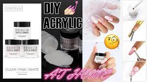 How To Apply Acrylic Nails For Beginners Youtube