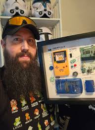 Got this cool new wall art ! Eviscerated Game Boy Color Pokémon edition.