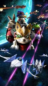 Nintendo S Line Account Releases Two Star Fox Mobile Wallpapers Star Fox Fox Mccloud Star Fox 64