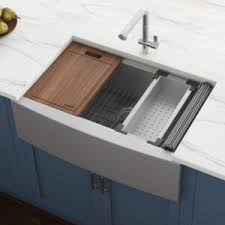 White freestanding kitchens • oak free. The Best Farmhouse Sink Models For The Kitchen Bob Vila