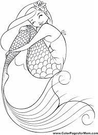 Coloring book page with little mermaid fairy tale scene. Mermaid Coloring Page 10 Mermaid Coloring Pages Mermaid Coloring Fairy Coloring Pages